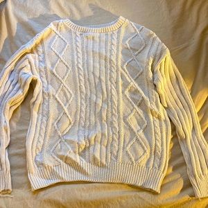 Cream colored sweater